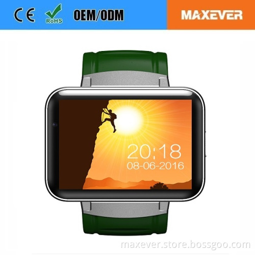 900mAh Battery Support Micro SIM Card Smart Watch Phone Android Wifi 3G DM98